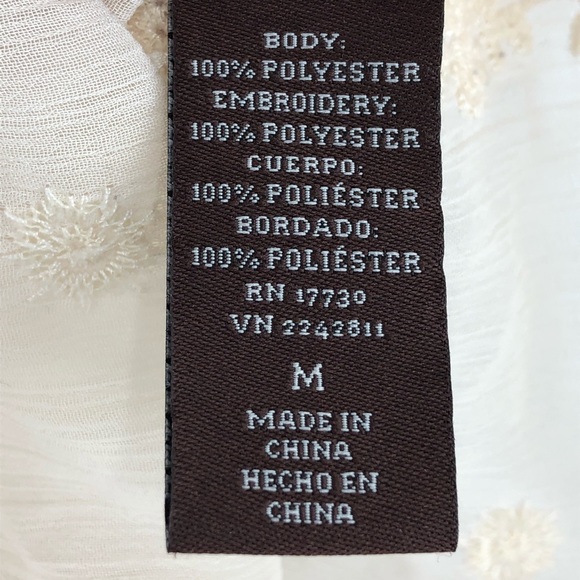 Knox Rose sheer with embroidery prints - Picture 4 of 8